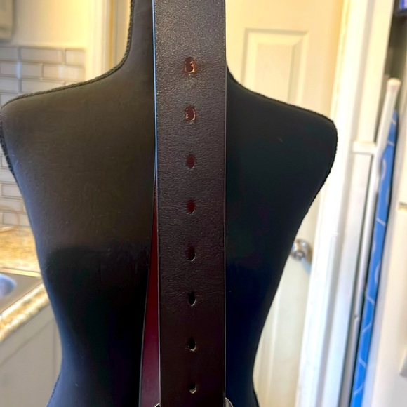 Belt, Great condition, 54 1/2 inches long in length, Silver buckle - Picture 5 of 5